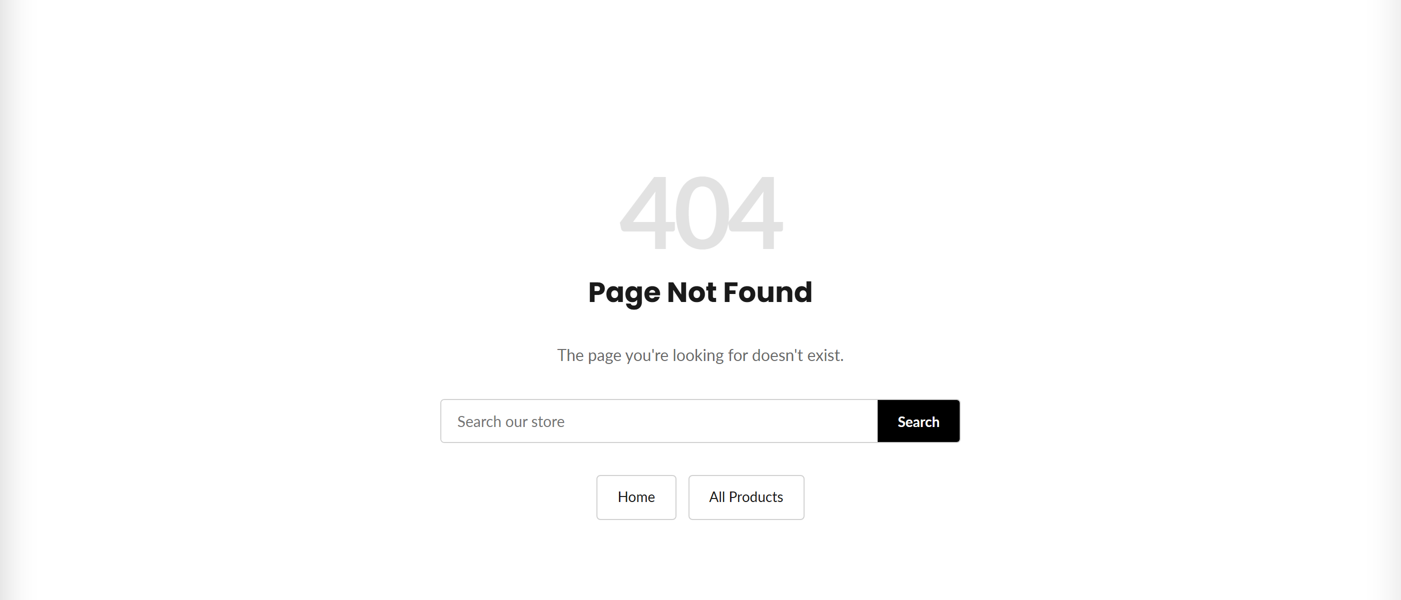 404 Page