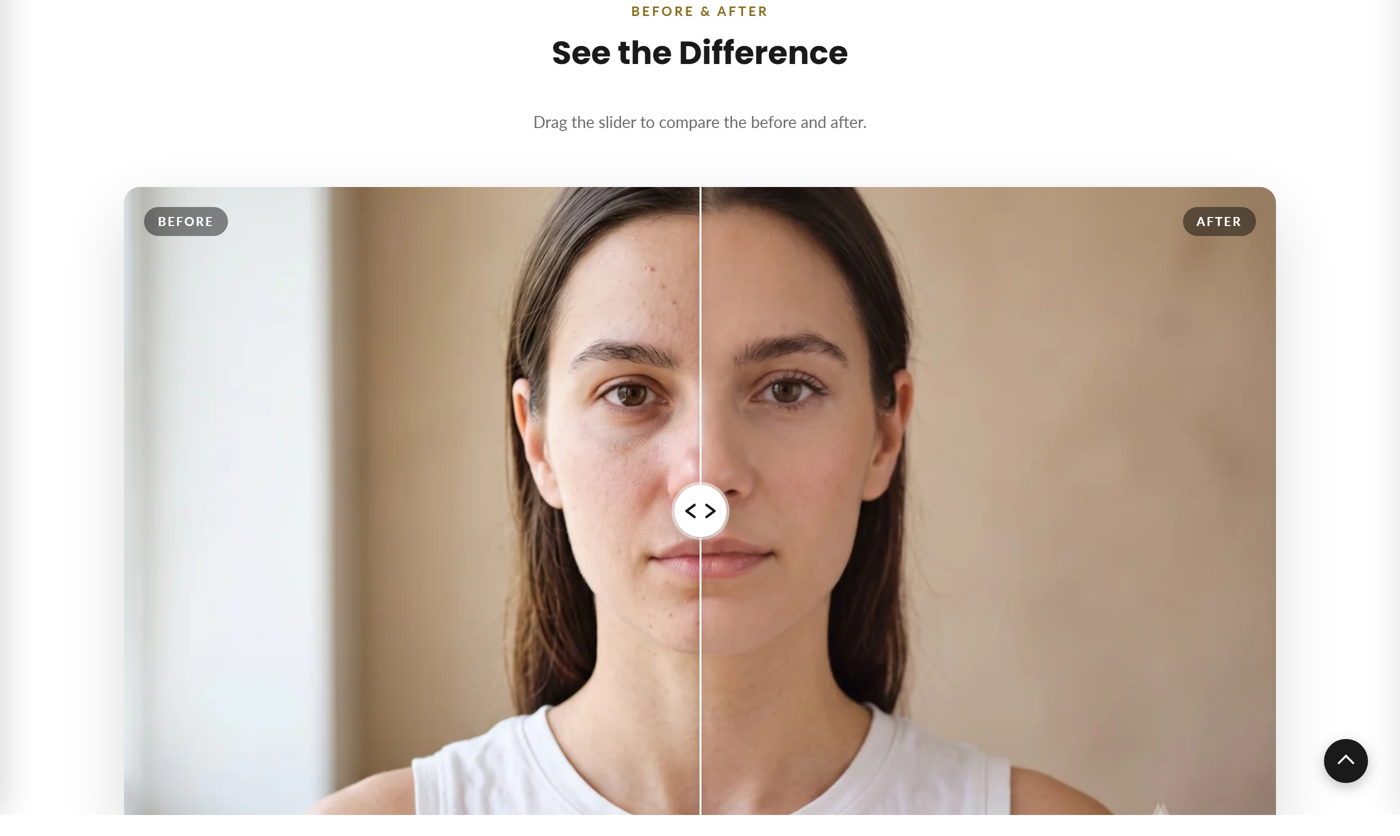 Before & After Slider