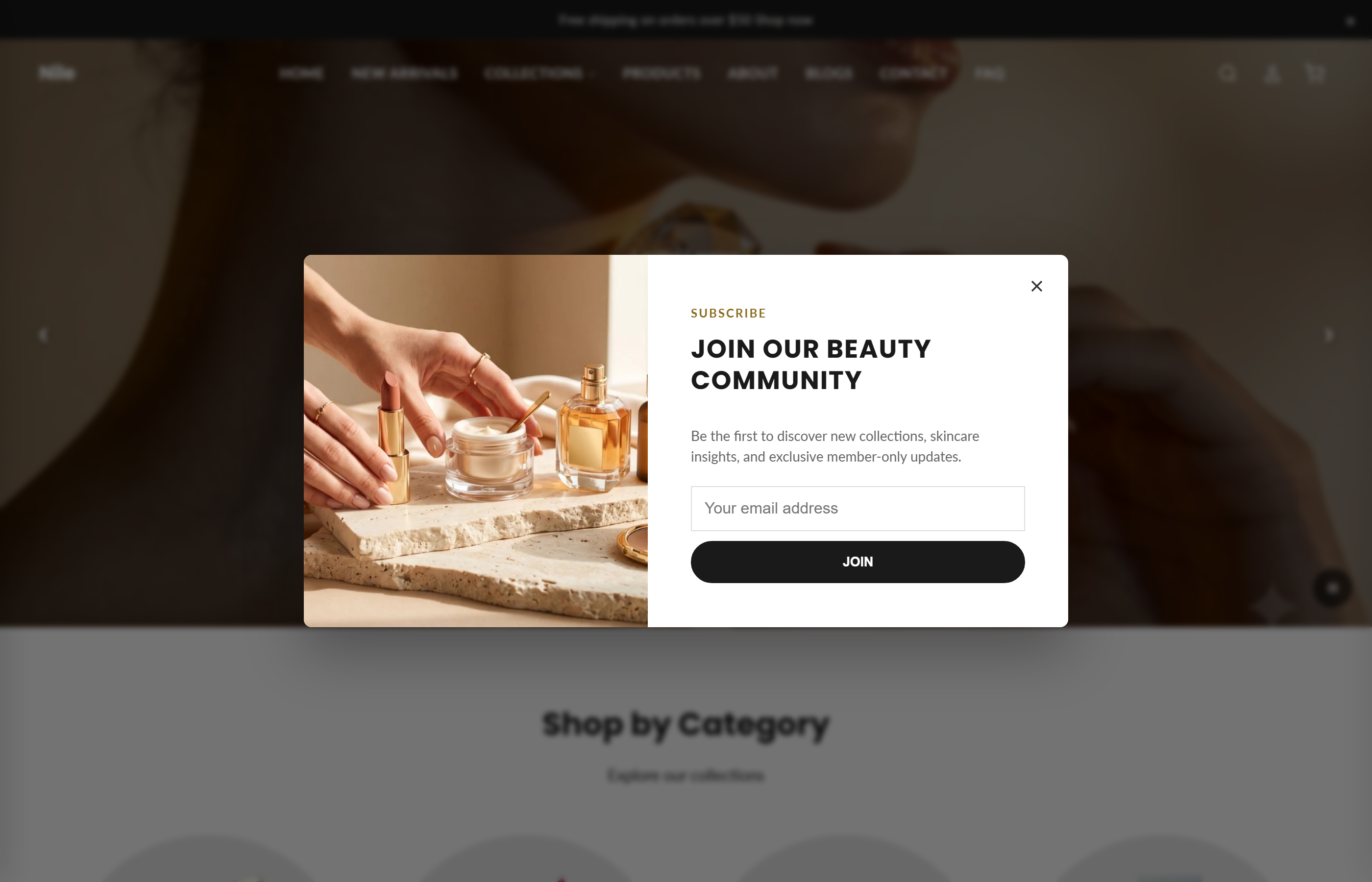 Slide-in Newsletter Popup