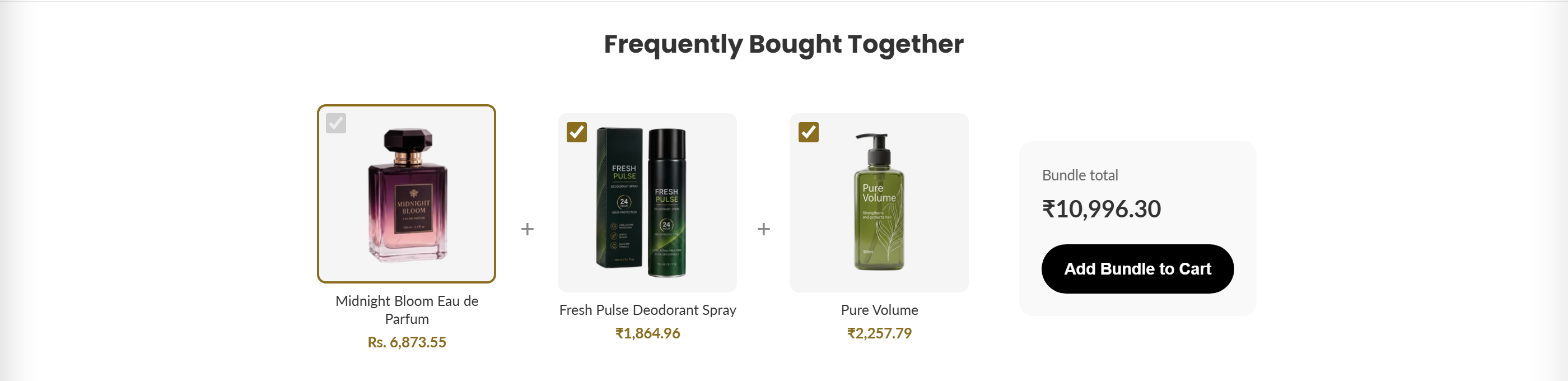 Product Bundles (Bought Together)