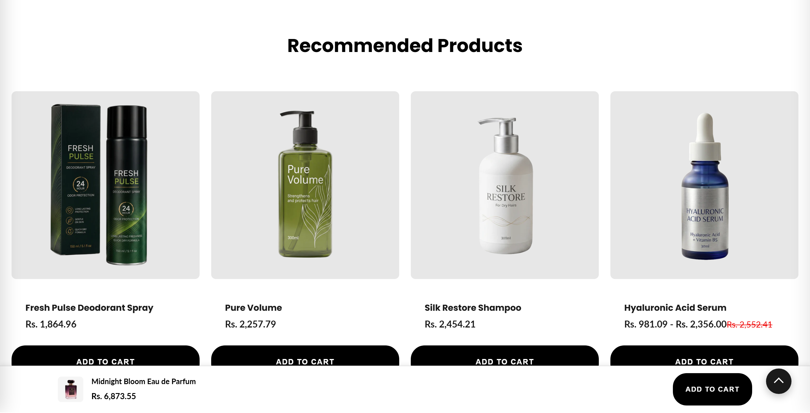 Product Recommendations