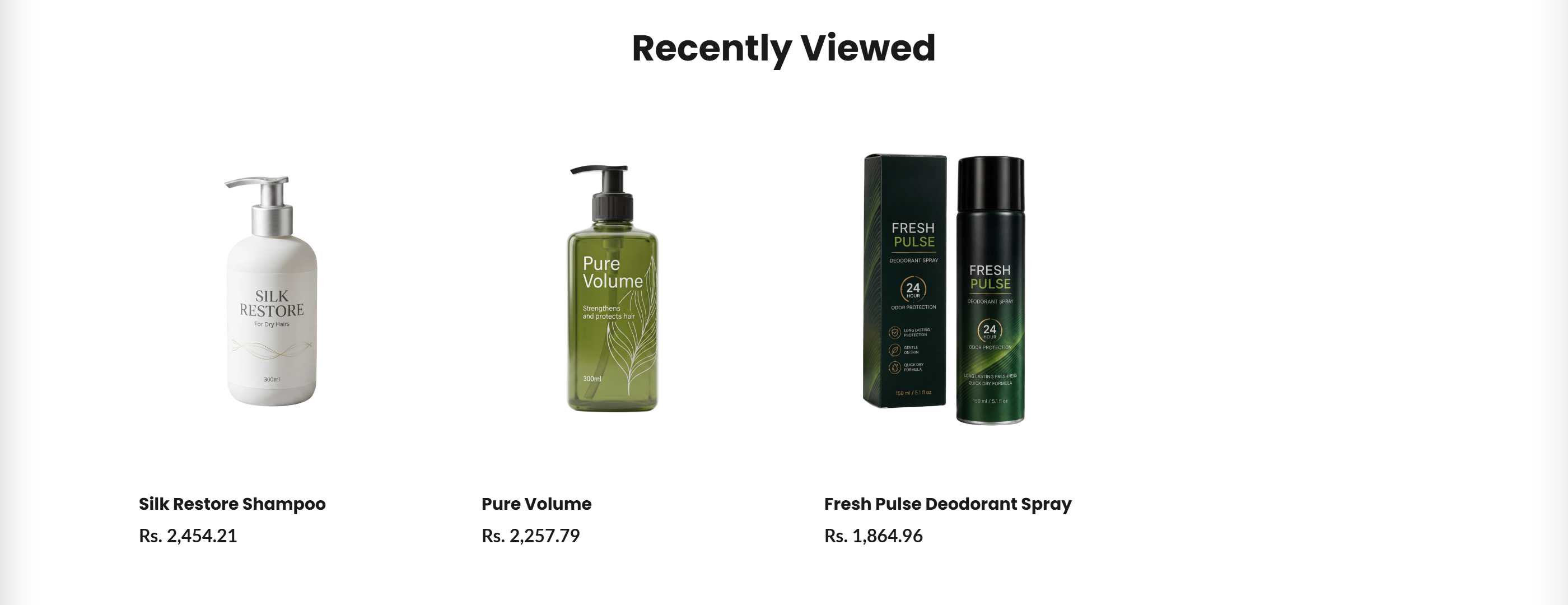 Recently Viewed
